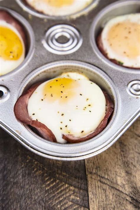 Breakfast Ham And Egg Cups Recipe Mom Spark Mom Blogger