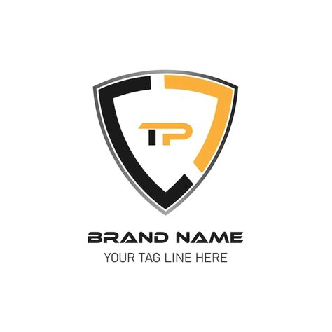 Premium Vector Tp Brand Letter Logo Design