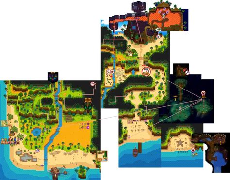 Navigating Ginger Island: Your Map to Stardew Valley’s Hidden Gem