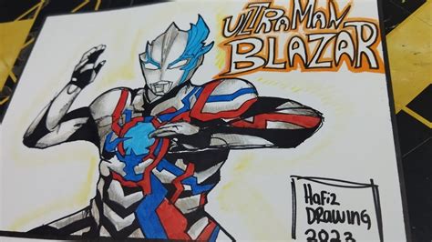 Cara Lukis Ultraman Blazar Masa Sebenar ‼️ 3600 Minit Youtube