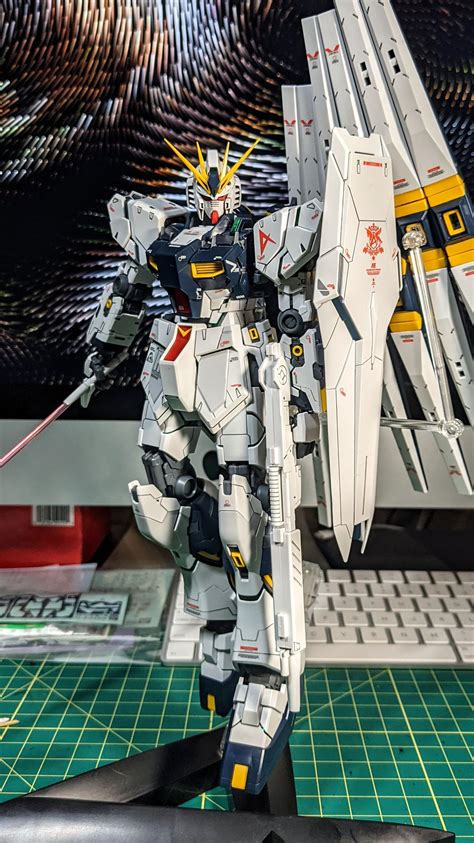 MG Nu Ver Ka Finally Got Around To Adding Most Of The Decals R Gunpla