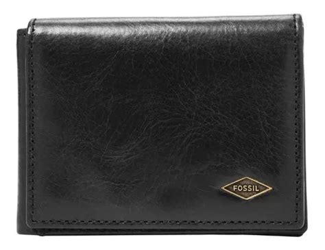 Cartera Hombre Fossil Rfid De Piel