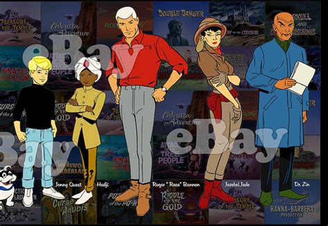 New Extra Large Jonny Quest Panoramic Photo Print Hanna Barbera