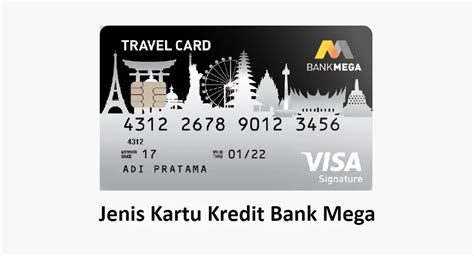 Jenis Kartu Kredit Bank Mega Limit Bunga Syarat