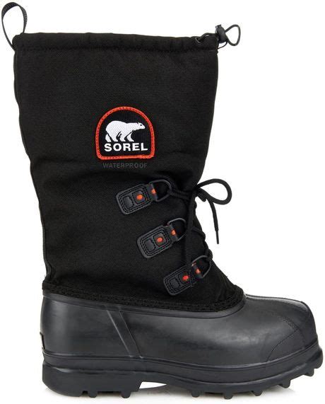 Sorel Glacier Xt Aprés Ski Boots in Black for Men Lyst