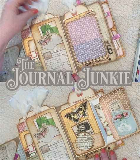 17 Envelope Folio Flip Junk Journal From The Journal Junkie Vintage