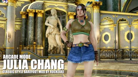 Julia Chang Barefoot Classic Costume Arcade Mode YouTube