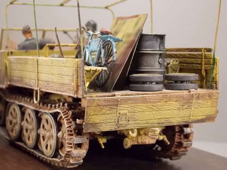 Sdkfz Sp T Panzer Bau De Diorama Milit R