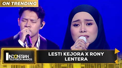 Lesti Kejora X Rony Parulian Lentera Indonesian Television Awards