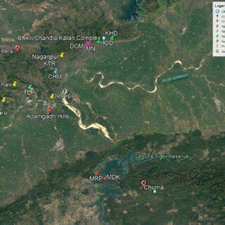 1. Political contour map of the study area -Sehore District, Madhya ...