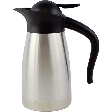 Garrafa Térmica Em Aço Inox Gatilho 1 Litro Bule Café Chá Leite Agua