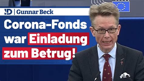 𝐆𝐮𝐧𝐧𝐚𝐫 𝐁𝐞𝐜𝐤 Corona Fonds war Einladung zum Betrug YouTube