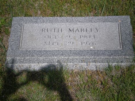 Ruth Marley 1904 1976 Mémorial Find a Grave