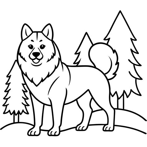 Dog breeds coloring pages 46842300 Vector Art at Vecteezy