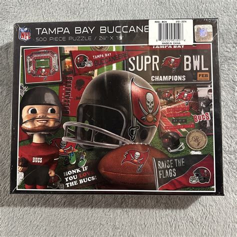 Tampa Bay Buccaneers Piece Puzzle Nfl Ebay