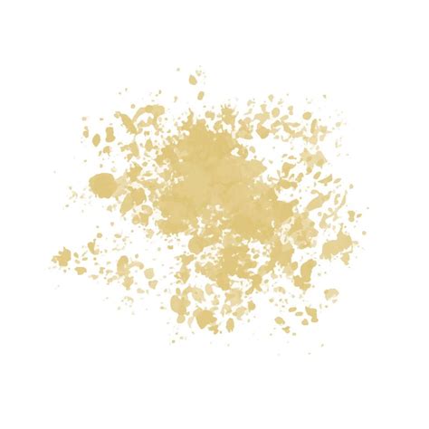 Abstract Beige Watercolor Stain On A White Background Vector