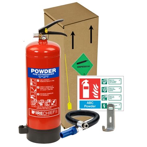 Firechief CTX 6kg Powder Fire Extinguisher Astra Firecare