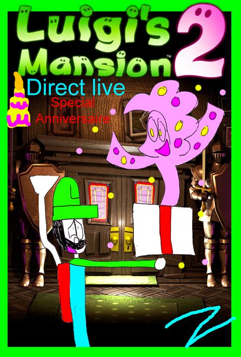 Luigi Mansion 2 Direct Live Card By Zigaudrey On Deviantart