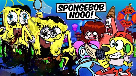 Friday Night Funkin But Spongebob Goes Insane And More Learning With Pibby Fnf Mods 113 Accordi