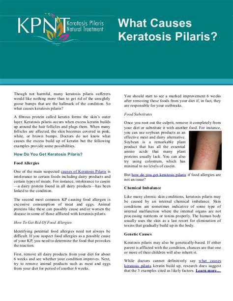 Hyperkeratosis Pilaris Diet Foods - trackershore