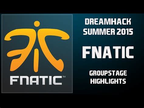 Fnatic Group Stage Highlights Dreamhack Open Summer Youtube