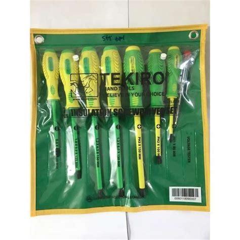 Promo Tekiro Obeng Set Listrik Isi 7 Pcs Diskon 23 Di Seller Restu