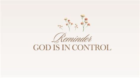 wallpaper desktop GOD IS IN CONTROL in 2024 | Desktop wallpaper, God ...