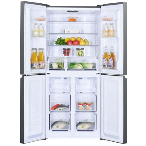 Compara Refrigeradora Blackline No Frost Sbs 400l 4 Puertas Black Glass