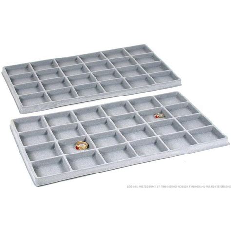 Gray Slot Coin Jewelry Showcase Display Tray Inserts Michaels