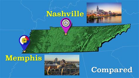 Memphis vs Nashville: A Comparison of Two Tennessee Cities