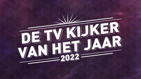 De Tv Kijker Van Het Jaar 2022 Uitzendingbijwonennl