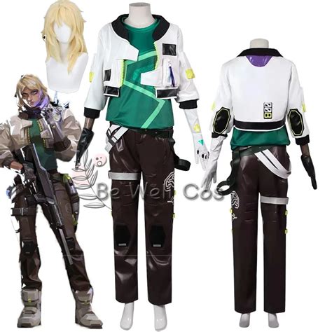 Spiel Valor Ant Deadlock Cosplay Kost M Per Cke Hosen Mantel Handschuhe