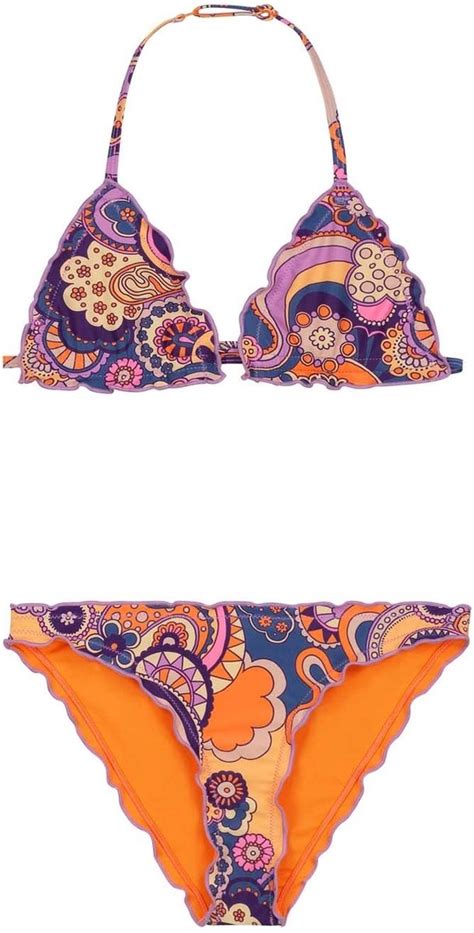 Meisjes Bikini Lily Woodstock Wave Multi Color Bol