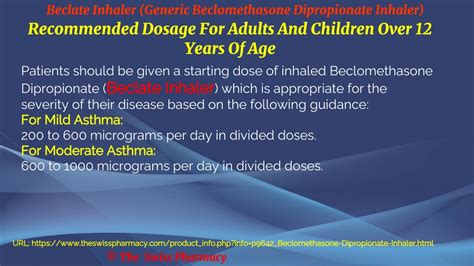 PPT Beclate Inhaler Generic Beclomethasone Dipropionate Inhaler