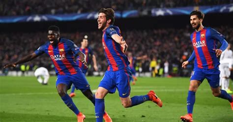 Barcelona Psg Agg Catalans Complete Greatest Comeback In