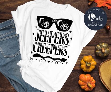 Jeepers Creepers Svg Halloween Fall Hocus Pocus Halloween Etsy Uk