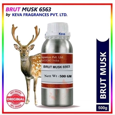 BRUT MUSK 6563 BY KEVA 50ml 100ml 250ml 500ML Kasturi Kijang