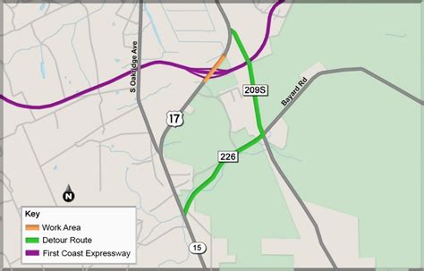 Overnight Directional Closures Of U S 17 Near Future First Coast