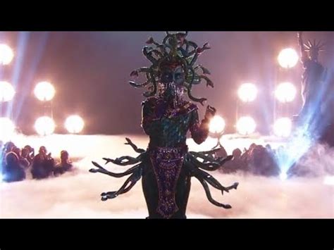 Medusa Full Performance Masked Singer Season Youtube