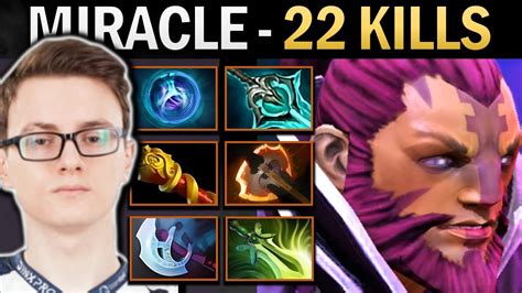 Anti Mage Dota Gameplay Miracle With MKB And 22 Kills YouTube