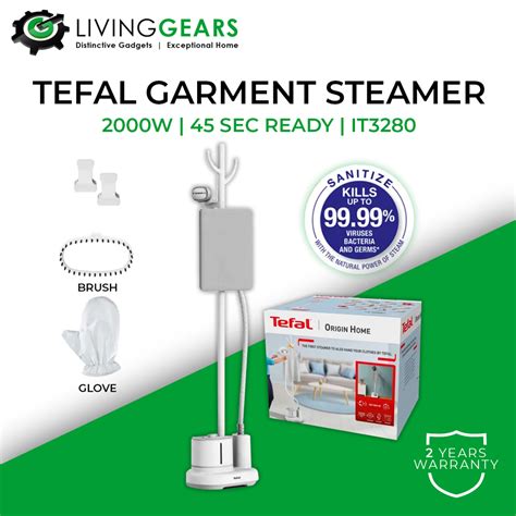 New Tefal Origin Home It Garment Steamer W G Min Steam