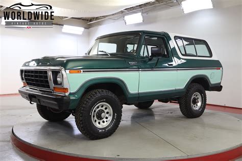 1978 Ford Bronco Worldwide Vintage Autos