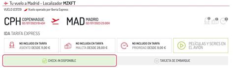 Cómo Se Hace El Check In En Iberia