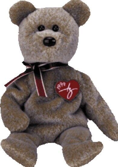 Mavin | TY Beanie Baby "Ty" SIGNATURE 1999 Teddy Bear Retired MWMT Retired