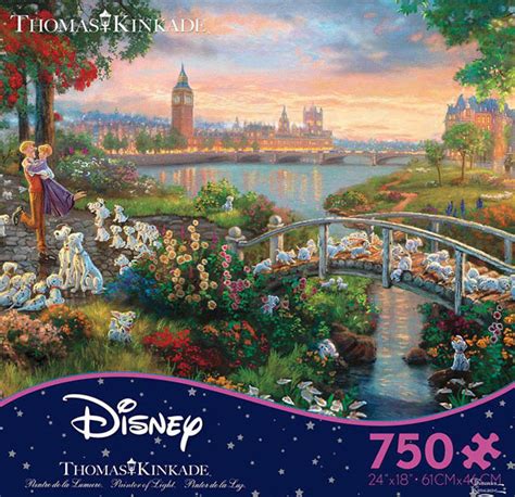 Dalmatians Puzzle Thomas Kinkade Disney Collection Piece