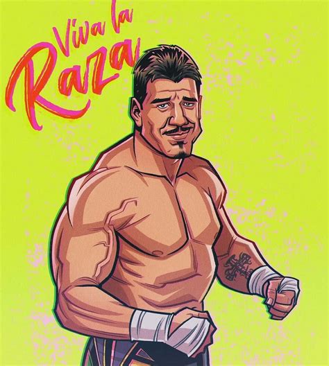 Download Eddie Guerrero Fanart Drawing Viva La Raza Wallpaper