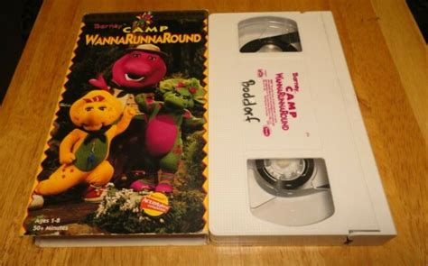 Barney Barneys Camp Wannarunnaround Vhs For Sale Online Ebay