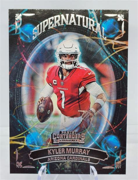 2022 Panini Contenders KYLER MURRAY Supernatural SN KMU MINT EBay