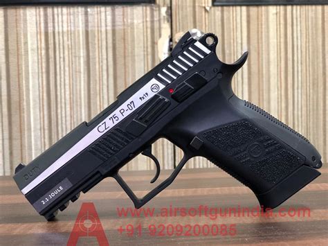 Cz P Duty Dual Tone Co Air Pistol By Airsoft Gun India At Rs