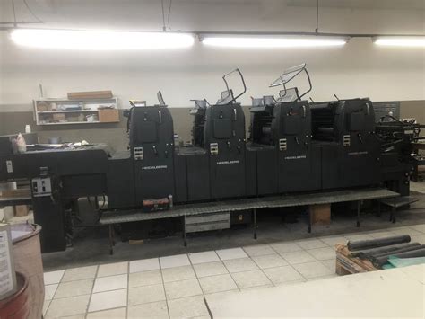 Impressora offset Heidelberg MO VH ano 1988 AC Máquinas